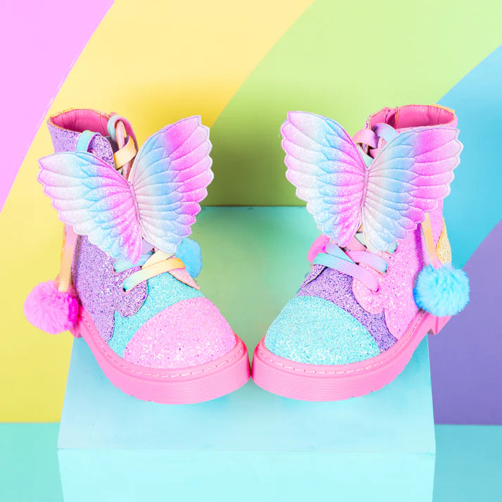 RAINBOW GLITTER SHOES Miacha