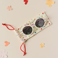 Rainbow Hearts Sunglasses